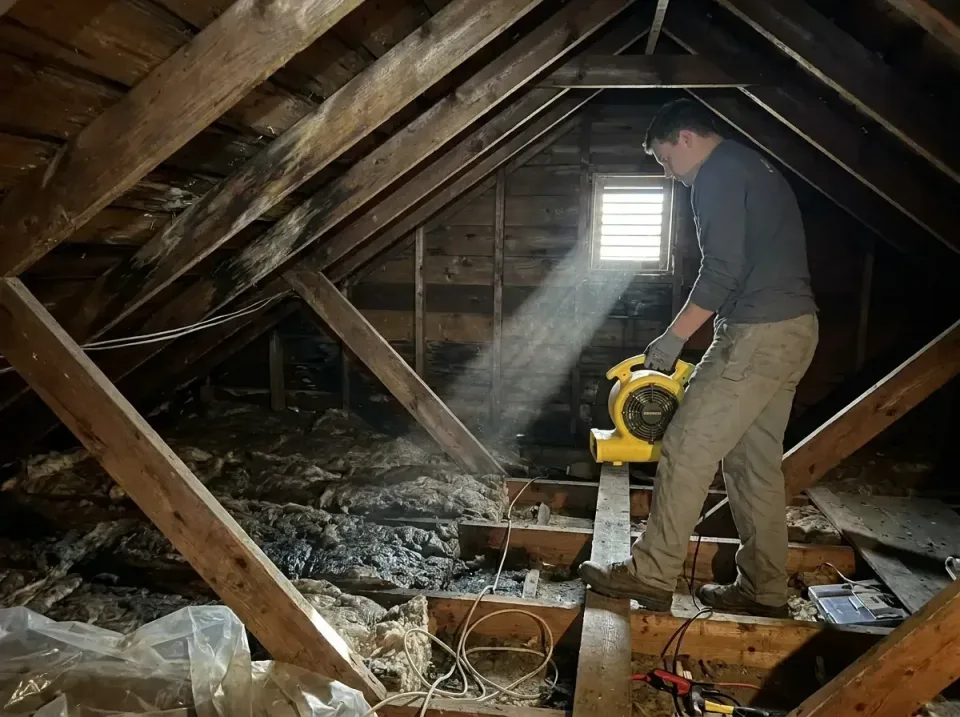 attic-water-damage-drying-proc-007 — frequently asked questions, Emergency Water Extraction & 24/7 Flood Response in Miami S…